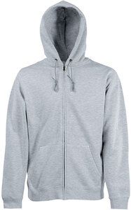 Fruit of the Loom SC361C - Zip Hooded Sweat (62-034-0) Heather Grey