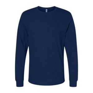 Fruit of the Loom SC4 - Men's Long Sleeve Cotton Sweatshirt Navy