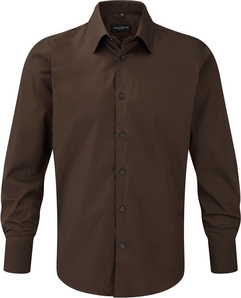 Russell Collection RU946M - Men's Long Sleeve Fitted Shirt