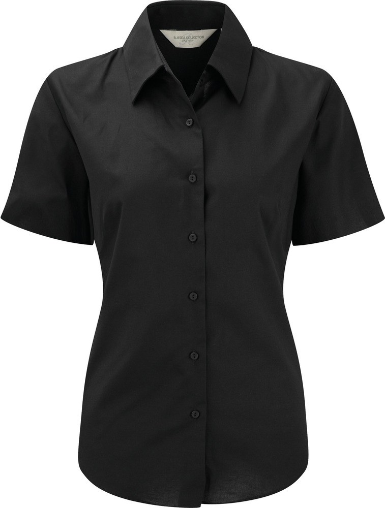 Russell Collection RU933F - Ladies' Short Sleeve Easy Care Oxford Shirt