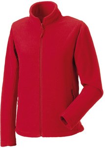 Russell RU8700F - Ladies Full Zip Outdoor Fleece Classic Red