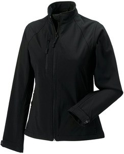Russell RU140F - Ladies Softshell Jacket Black