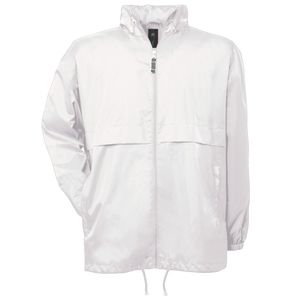 B&C Collection BA605 - Air windbreaker White