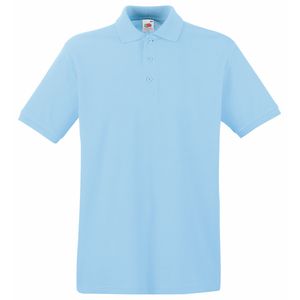 Fruit of the Loom SS255 - Premium polo Sky Blue