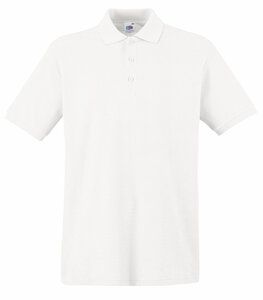 Fruit of the Loom SS255 - Premium polo White