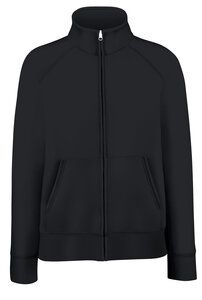 Fruit of the Loom SS310 - Premium 70/30 lady-fit sweatshirt jacket Black
