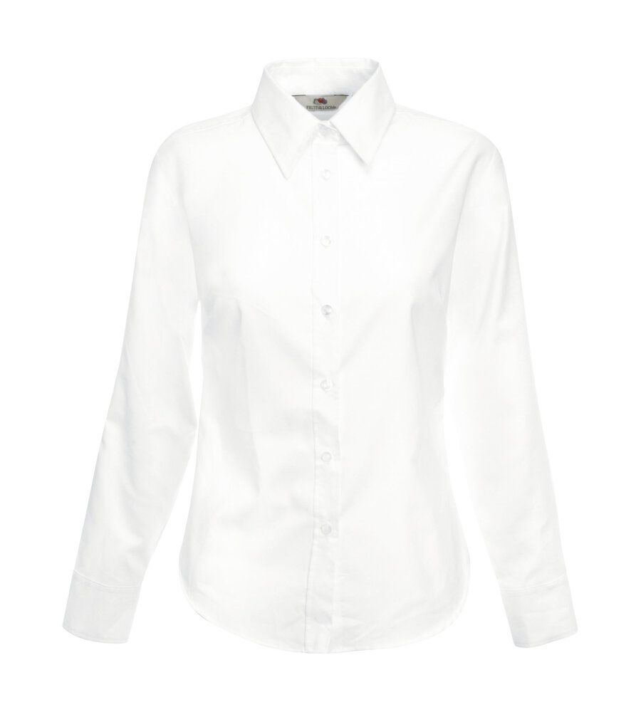 Fruit of the Loom SS001 - Lady-fit Oxford long sleeve shirt