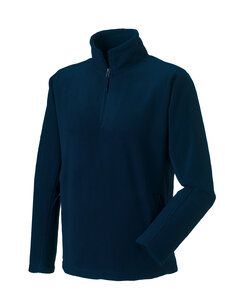 Russell 8740M - ¼ zip outdoor fleece French Navy