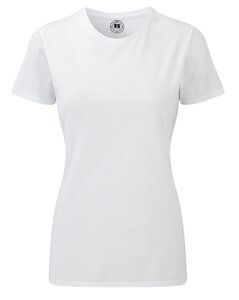 Russell J165F - Women's HD T White