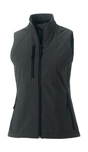 Russell Europe R-141F-0 - Ladies` Soft Shell Gilet Titanium