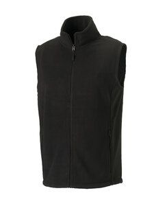 Russell Europe R-872M-0 - Mens Gilet Outdoor Fleece Black