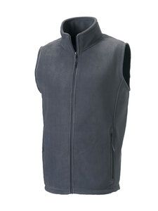 Russell Europe R-872M-0 - Mens Gilet Outdoor Fleece Convoy Grey