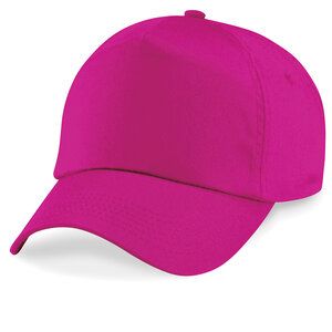 Beechfield B10 - Original 5 Panel Cap 100% Cotton Fuchsia