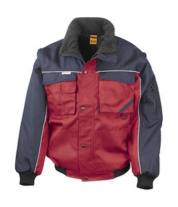 Result Work-Guard R71 - Heavy Duty Jacket Red/Navy