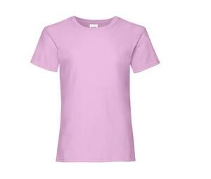 Fruit of the Loom SC229 - Girls Valueweight T-Shirt Light Pink