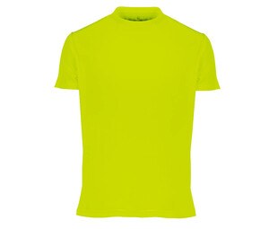 SANS Étiquette SE100 - No Label Sport Tee-Shirt Fluo Yellow
