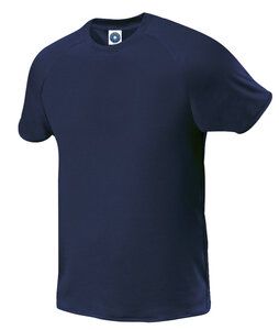 Starworld SW300 - Men's technical t-shirt with raglan sleeves Deep Navy