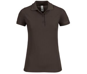 B&C BC409 - Women's Polo Saffron Timeless Brown