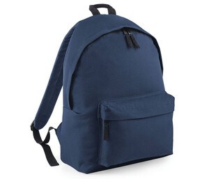 Bag Base BG25L - Backpack front zip pocket French Navy