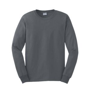 Gildan GN186 - Men's Ultra-T Long Sleeve T-Shirt Charcoal