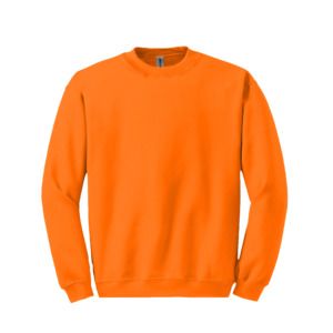 Gildan GN910 - Heavy Blend Adult Crewneck Sweatshirt Safety Orange