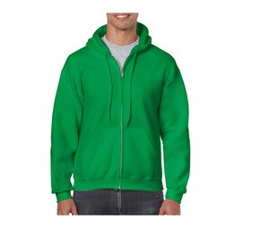 Gildan GN960 - Men's Big Zip Hoodie Irish Green