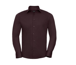 Russell Collection JZ946 - Long Sleeve Fitted Shirt Port