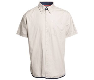 Pen Duick PK600 - Brandy Short-Sleeved Shirt Beige/Navy
