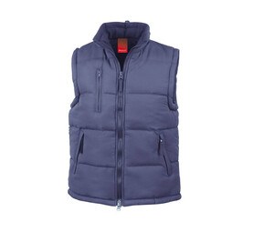 Result RS088 - Women's sleeveless fleece vest Navy