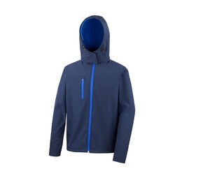 Result RS230 - Performance Hooded Jacket Navy/Royal