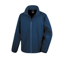 Result RS231 - Men's Fleece Jacket Zipped Pockets Navy/Navy