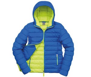 Result RS94F - Ladies' Snow Bird Padded Jacket Ocean/Citron