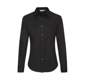 Fruit of the Loom SC401 - Women's Oxford Shirt Black