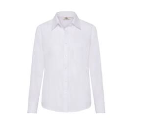 Fruit of the Loom SC411 - Women's Poplin Shirt White