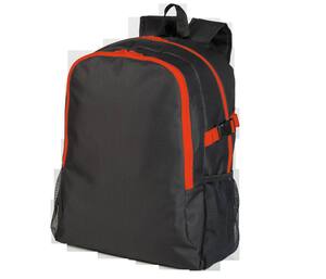 Black&Match BM905 - Sports backpack Black/Orange