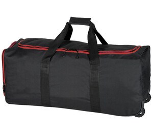 Black&Match BM909 - Trolley Bag Black/Red