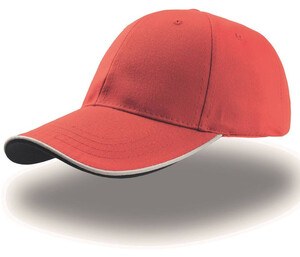 Atlantis AT006 - 6 panel cap Red