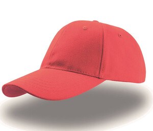 Atlantis AT008 - 6 panel cap Red