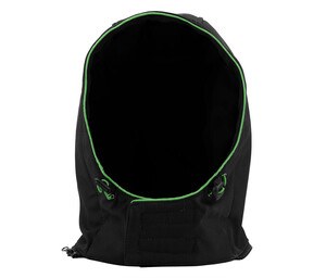 Pen Duick PK995 - Universal Soft-Shell Hood Black/Apple Green