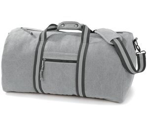 Quadra QD613 - Vintage Canvas Holdall Vintage Light Grey