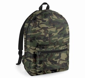 BagBase BG151 - Packaway backpack Jungle Camo/Black