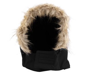 Pen Duick PK997 - Universal Soft-Shell Hood Black Fur