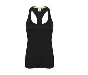 Tombo TL506 - Ladies' racer back vest Black