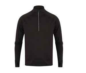 Tombo TL562 - Long sleeved 1/4 zip top