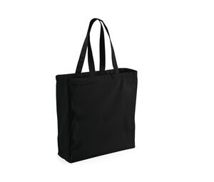 Westford Mill WM108 - Canvas classic shopper Black