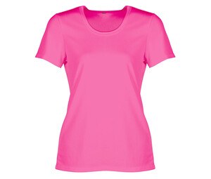 Sans Étiquette SE101 - No Label Sport Tee-shirt Women Fluorescent Pink