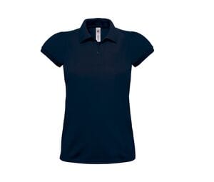 B&C BC441 - Women's short-sleeved polo shirt Navy