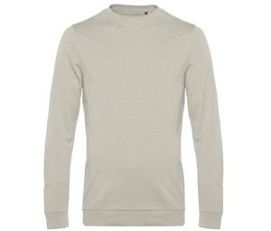 B&C BCU01W - Round neck sweatshirt Grey Fog