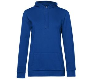 B&C BCW04W - Hooded sweatshirt # woman Royal blue