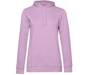 B&C BCW04W - Hooded sweatshirt # woman Candy Pink